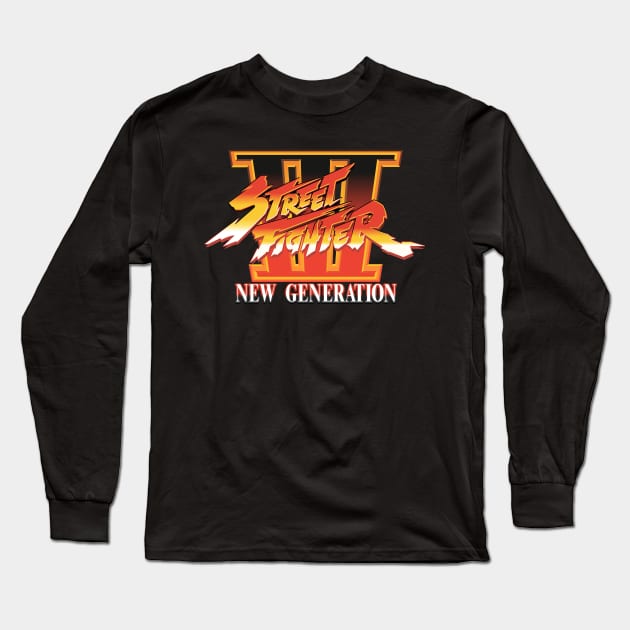 Street Fighter 3 Long Sleeve T-Shirt by SNEShirts